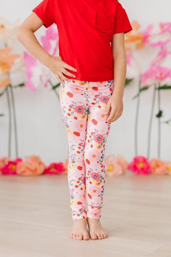 bouquet-beauty-leggings Mila & Rose at Sophia's Style-Bouquet Beauty Leggings-6-12M-Leggings-1